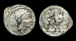Roman Republic, Denarius, C. Servilius C.f.